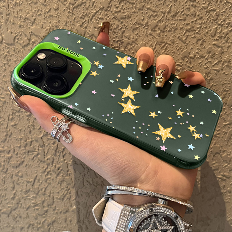 Kleurrijk Sterrenpatroon Matte - Phone Cases Redmi recensie en prijs