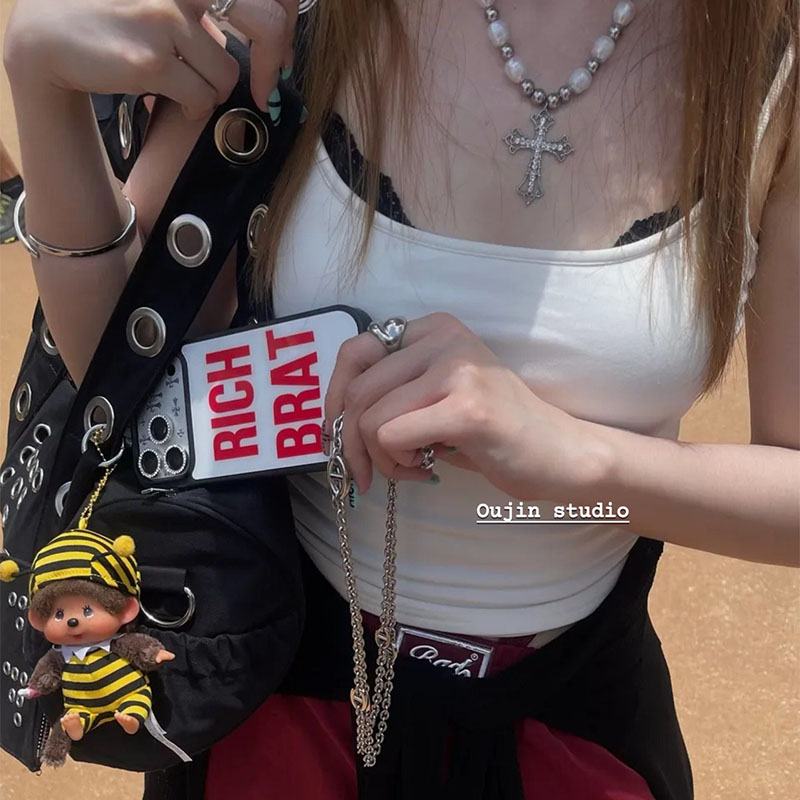 Koreaanse Ins Fashion Coole Ro - Phone Cases Red recensie en prijs