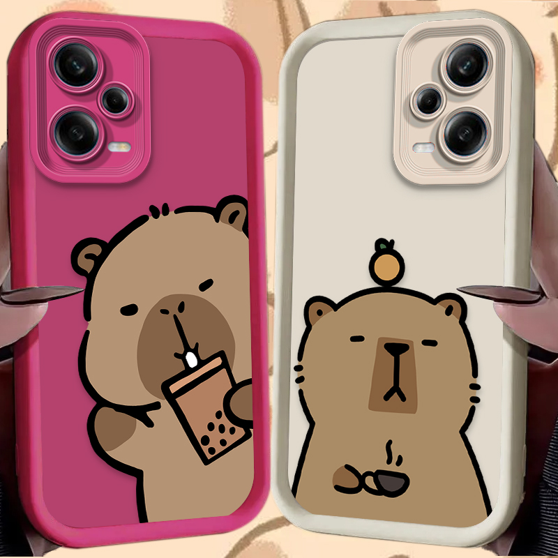Cartoon schattige capibara tel - Phone Cases Redmi recensie en prijs