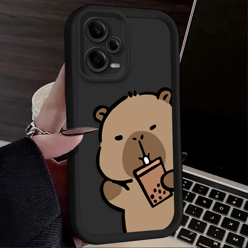 Cartoon schattige capibara tel - Phone Cases Redmi recensie en prijs
