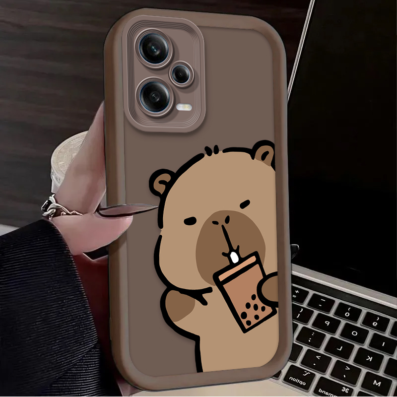 Cartoon schattige capibara tel - Phone Cases Redmi recensie en prijs