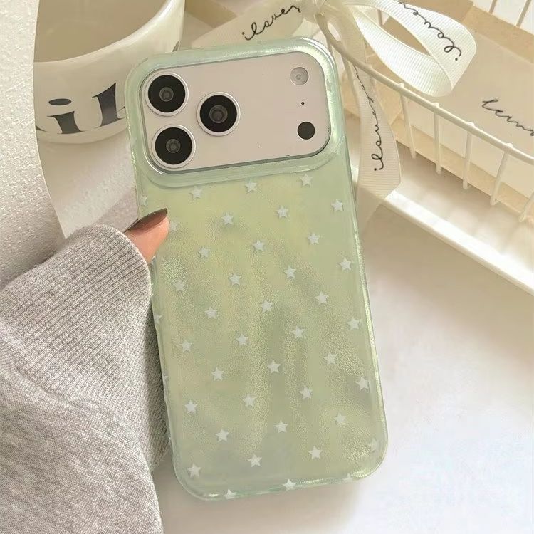 Koreaanse Ins Groene Achtergro - Phone Cases Green recensie en prijs