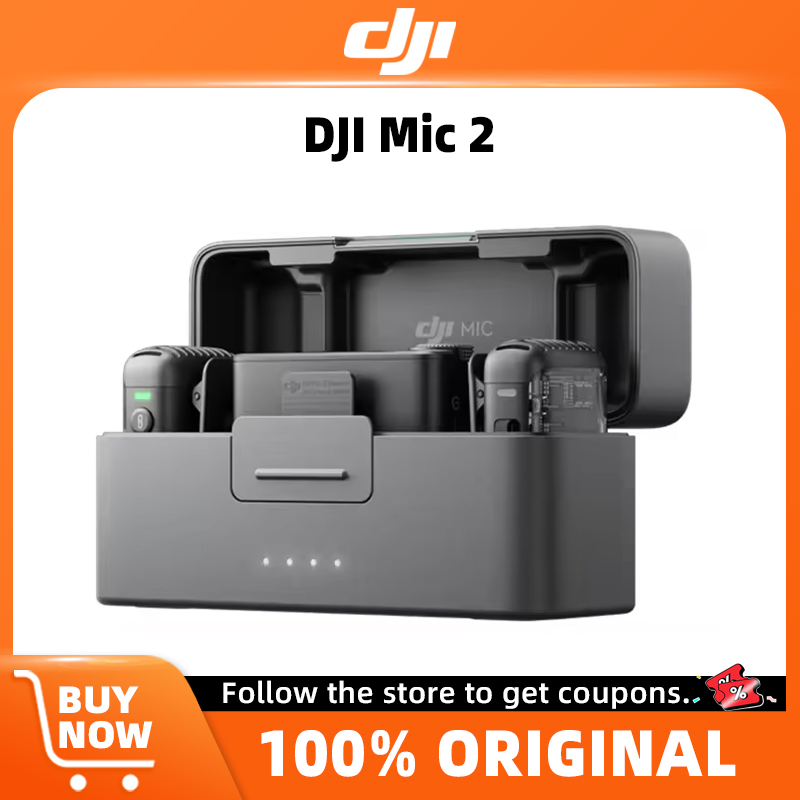 DJI Mic 2 (2 TX + 1 RX + oplaa - Phone Cases Brands recensie en prijs