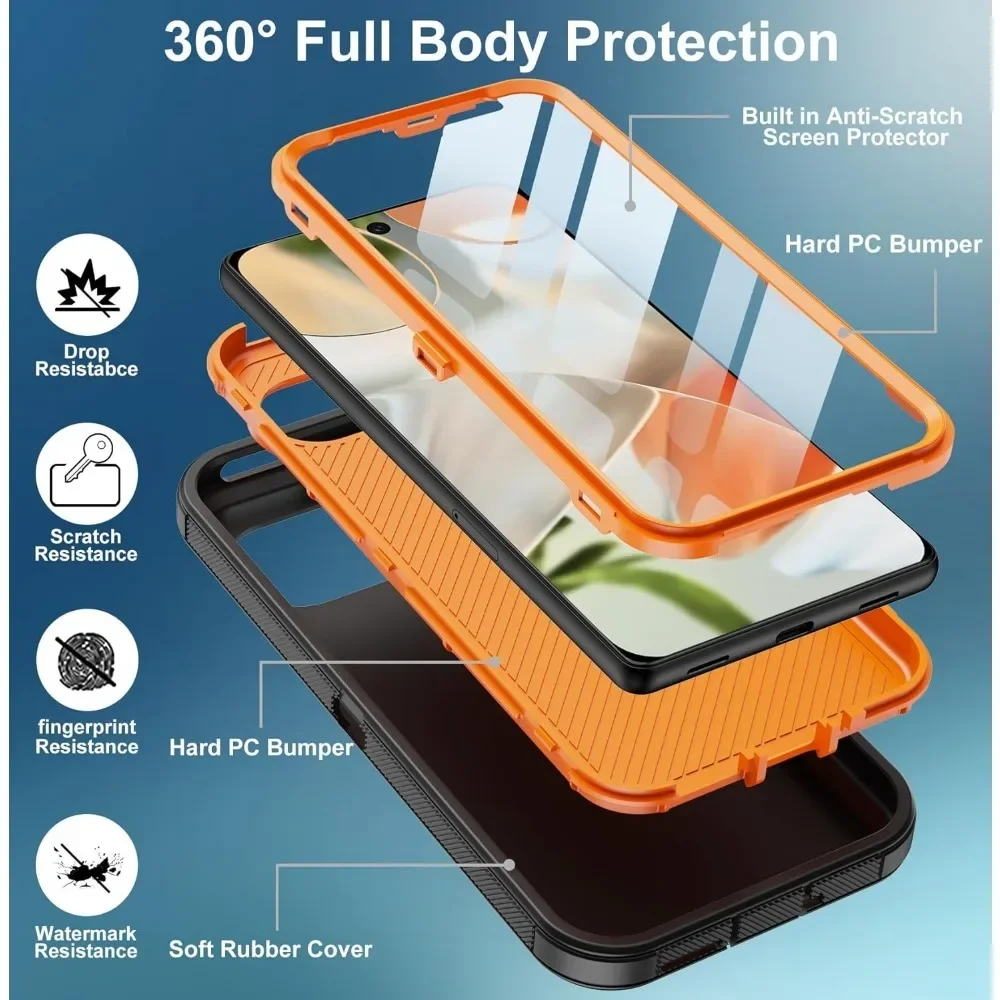 3-in-1 robuuste, schokbestendi - Phone Cases Heavy Duty recensie en prijs